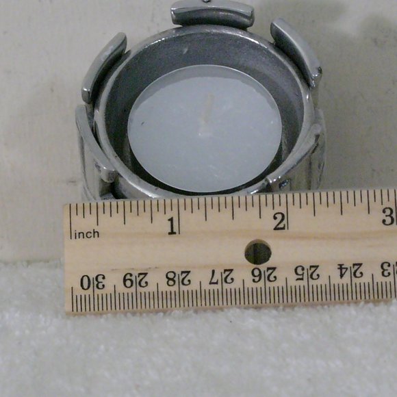 University of Kentucky Tea Light Holder with Candle - Arthur Court Designs - Picture 5 of 6